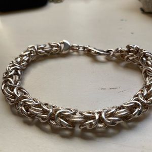 Silver bracelet